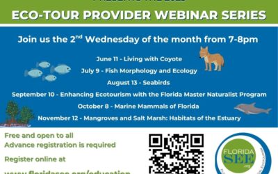 Florida Society for Ethical Ecotourism Educational Webinars Return for the Summer